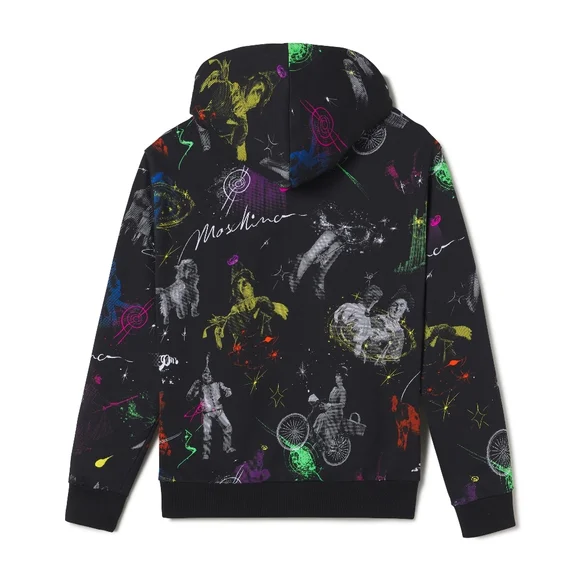 Moschino® x The Wizard of Oz™ All Over Print HoodieLarge